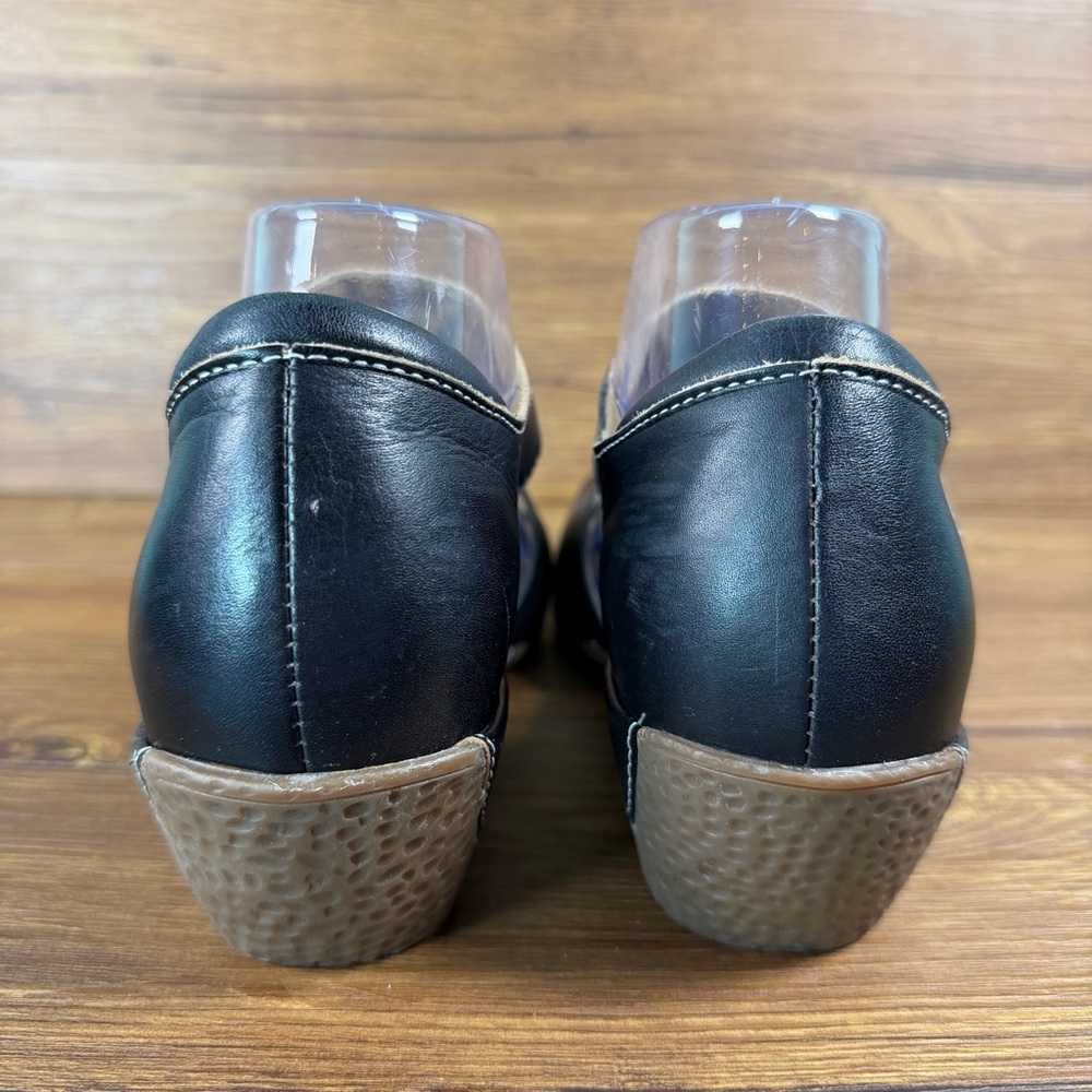 L’Artiste Sprint Step ‘Gloss’ Mary Jane Wedge Shoe Black Women’s Size 9 (40) - Picture 4 of 12